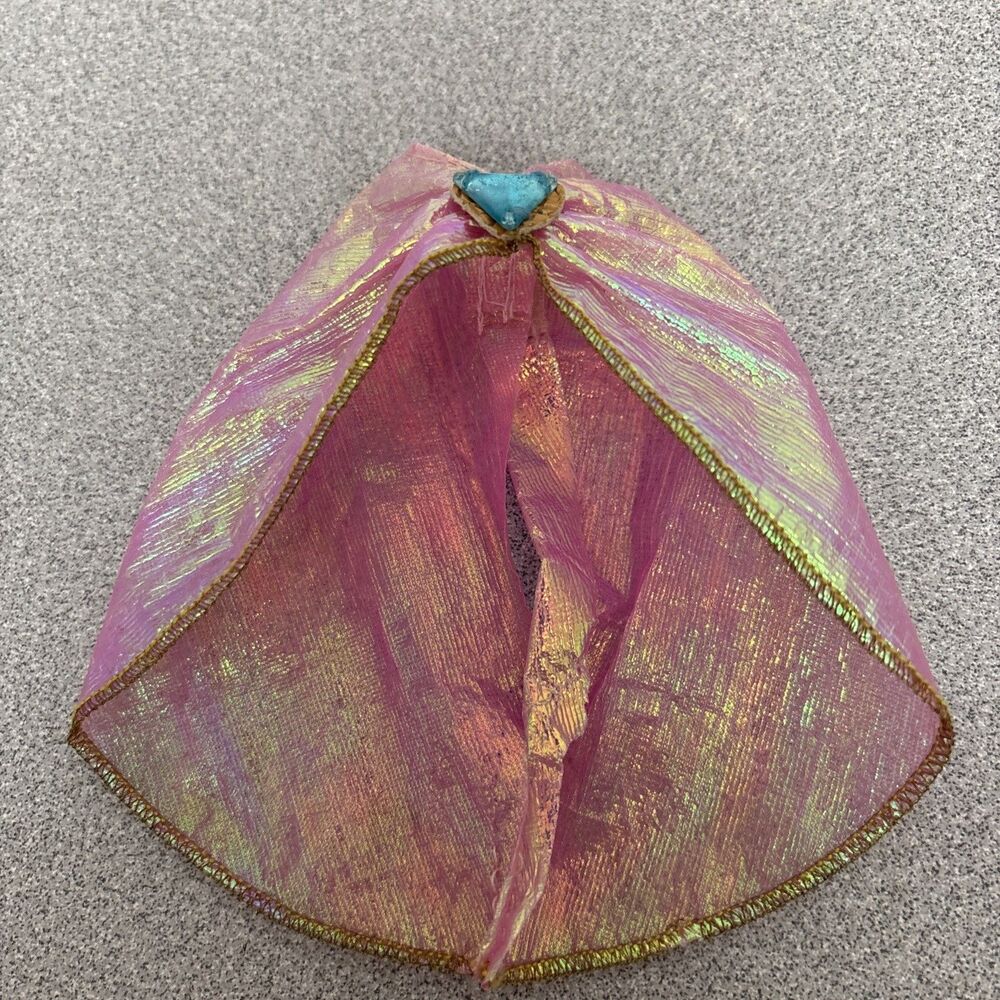 Barbie Princess Jasmine Pieces, Evening Robe, Turquoise Top,  Iridescent Skirt - Picture 5 of 7